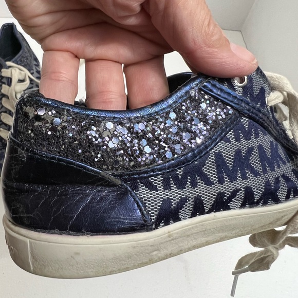 Michael Kors Starla Jacquard Sneakers Size 3 - Picture 3 of 6